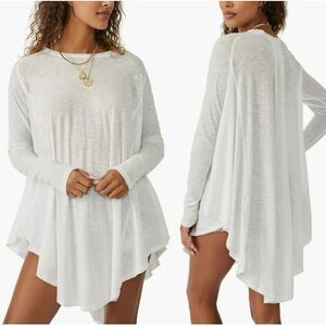 NWT BUNDLE 2 We the Free People Aria Trapeze long sleeve tops size small medium